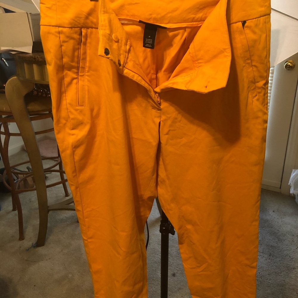Mustard Stretchy Pants